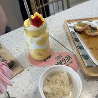 Mango Sticky Rice Smoothie  at Nature's Charm in Bangkok