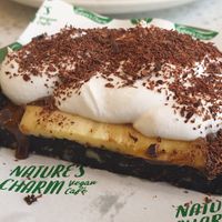 Banoffee Pie at Nature's Charm in Bangkok