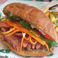 Bahn Mi at Nature's Charm in Bangkok