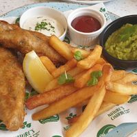 Fish & Chips at Nature's Charm in Bangkok