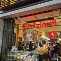 the front entrance at the stationn  at Caffé La Feltrinelli in Florence