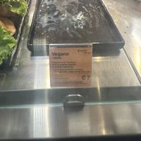 another vegan option  at Caffé La Feltrinelli in Florence