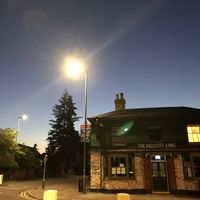 Outside of pub at The Radcliffe Arms in Hitchin