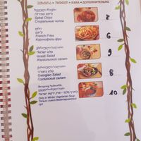 Menu at Haba-Eat in Batumi
