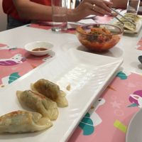 Mandu
Empanadillas coreanas fritas
Koreann fried dumplings at Dokdo Korea in Madrid