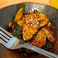 Zucchini at The Flying Pigeon in Gisborne