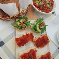 Mixed bruschetta at Picnic in Noto