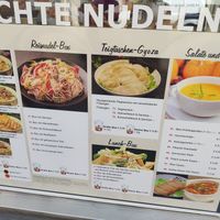 menu at BABE in Graz