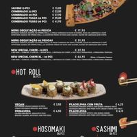 Menu  at New Sushi  in Costa Da Caparica