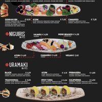 Menu  at New Sushi  in Costa Da Caparica