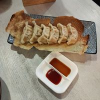 Vegan gyoza at Villa Kalka in Cologne