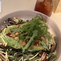 Avocado Brot und Cold Brew  at Villa Kalka in Cologne