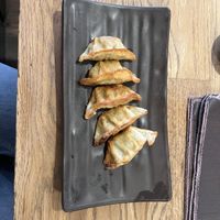 Vegetable dumplings  at Lime Orange in South West London