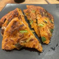 Korean pancake  at Lime Orange in South West London