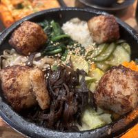 Tofu bibimbap  at Lime Orange in South West London