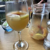 Rose sangria  at Ego Mediterranean in Lytham St Annes