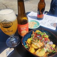 Patatas bravas at Holbox in Valencia