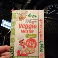Vegetarian with lots of vegan options at Veggie Master in Derby