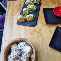 Champi y tofu at Kambo Vegan Sushi in Santiago