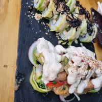 Acevichado y alcaparra at Kambo Vegan Sushi in Santiago