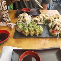 Me encanta este lugar at Kambo Vegan Sushi in Santiago