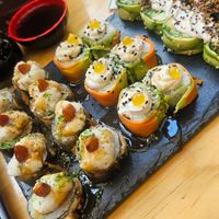 Combi maestra at Kambo Vegan Sushi in Santiago