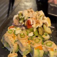 Part of All Star combo  at Kambo Vegan Sushi in Santiago