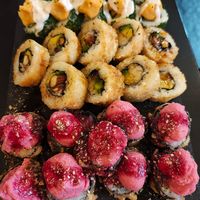 Combinado supremo at Kambo Vegan Sushi in Santiago