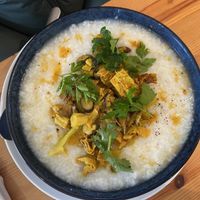 Congee  at Cafe Stepping Stone in Canberra