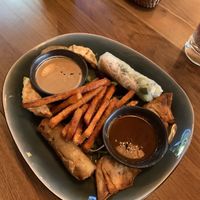 Mix of appetisers  at Com Chay in Mannheim