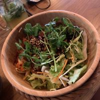 Spicy tofu  at Com Chay in Mannheim