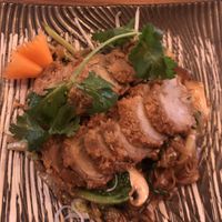 Vegane Ente mit Reisnudeln at Com Chay in Mannheim