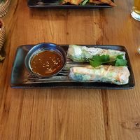 Summer rolls at Com Chay in Mannheim