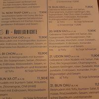 Main dishes at Com Chay in Mannheim
