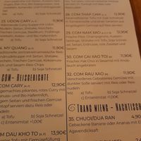 More main dishes and desserts at Com Chay in Mannheim