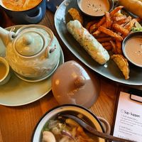 Starters and soup  at Com Chay in Mannheim