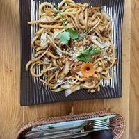 Udon xao   at Com Chay in Mannheim