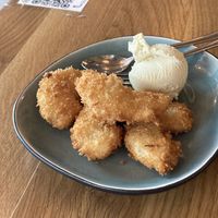 Gebackene Ananas mit Vanilleeis   at Com Chay in Mannheim