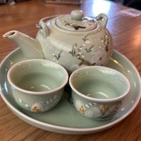 Jasmin tea  at Com Chay in Mannheim