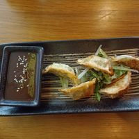 Crunchy dumpling entry at Com Chay in Mannheim