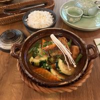 Stuffed tofu  at Com Chay in Mannheim