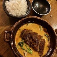 curry with „duck"  at Com Chay in Mannheim