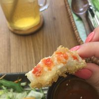 Vegan prawn  at Com Chay in Mannheim