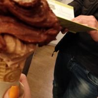 Vegan cone! at Gelateria Stefino in Bologna