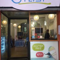 Outside  at Gelateria Stefino in Bologna