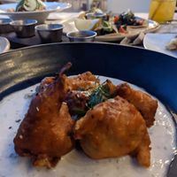 Cauliflower wings at Lido Beach Club  in Playa Del Carmen