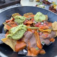 Nachos  at Lido Beach Club  in Playa Del Carmen