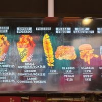 Menu at Awesome Chips in Birmingham