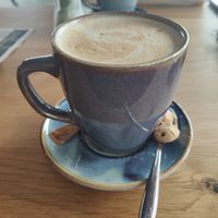 Coffee with soymilk at Elise in Aachen