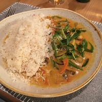 Curry vegan at Gasthof Post in Hellmonsoedt